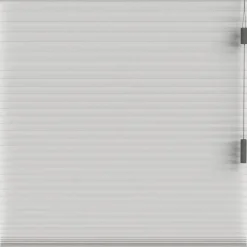 Fenstr plisségordijn Chicago dubbel 25mm verduisterend - ecru (25802)