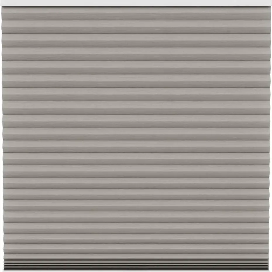 Fenstr plisségordijn Chicago dubbel 45mm verduisterend - taupe (30027)