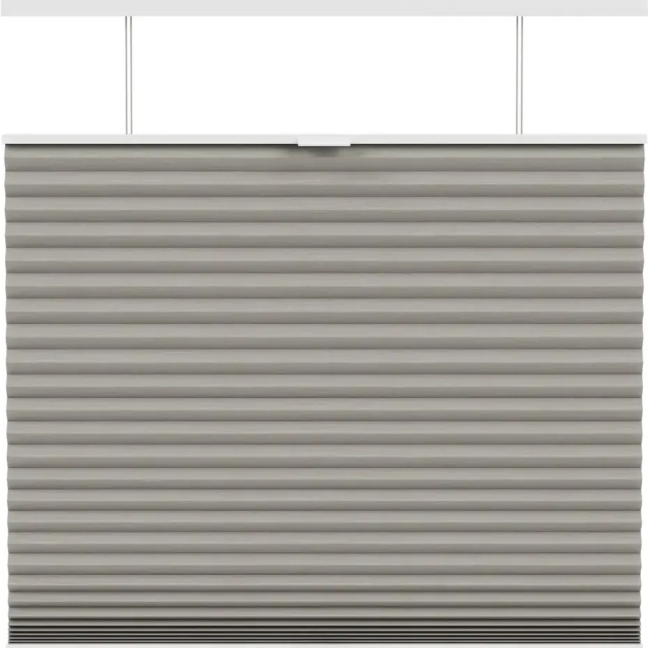 Fenstr plisségordijn Chicago dubbel 45mm verduisterend - taupe (30027)