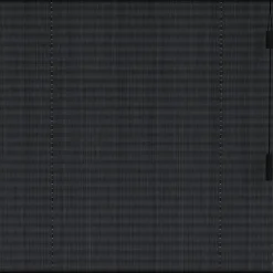 Fenstr plisségordijn Lille enkel 20mm transparant - zwart (15017)