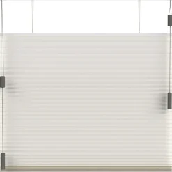 Fenstr plisségordijn Montreal dubbel 25mm verduisterend - ecru (25803)