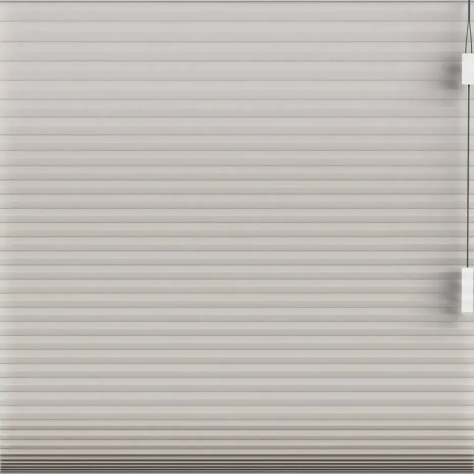 Fenstr plisségordijn Montreal dubbel 25mm lichtdoorlatend - taupe (30019)