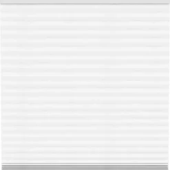 Fenstr plisségordijn Sidney dubbel 45mm transparant - taupe (30026)