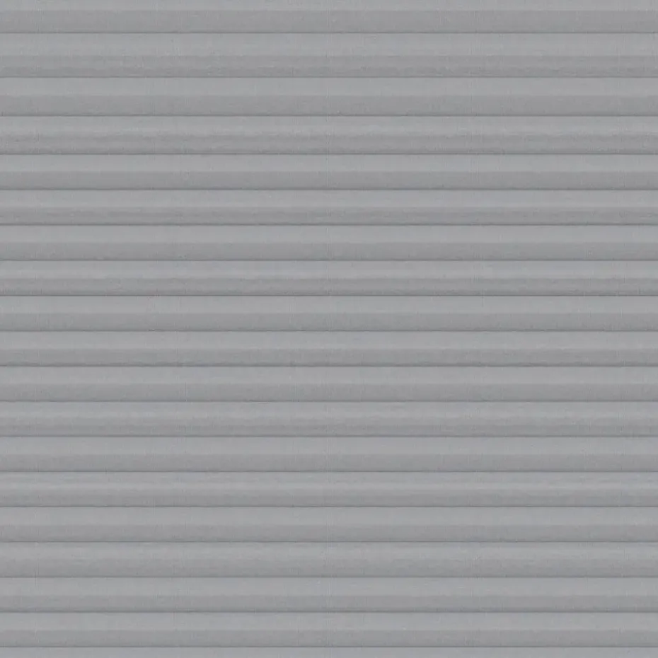 Fenstr plisségordijn Toronto dubbel 25mm lichtdoorlatend - donkergrijs (20514)