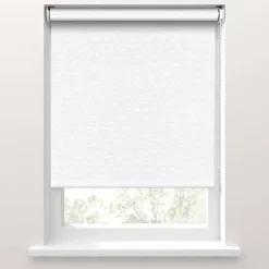 Fenstr rolgordijn Piana verduisterend - wit (10020)