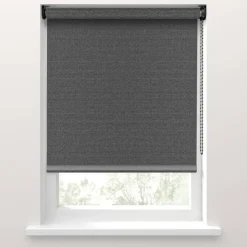 Fenstr rolgordijn Piana verduisterend - antraciet (20056)
