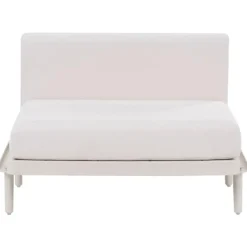 FERRETTI - Tuinbank uitbreidingsmodule - Lichtbeige - Stof