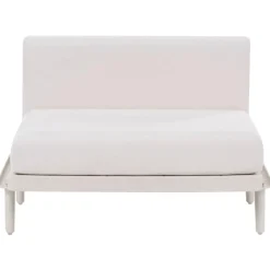 FERRETTI - Tuinbank uitbreidingsmodule - Lichtbeige - Stof