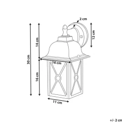 FINDON - Wandlamp - Wit - Ijzer