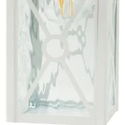 FINDON - Wandlamp - Wit - Ijzer