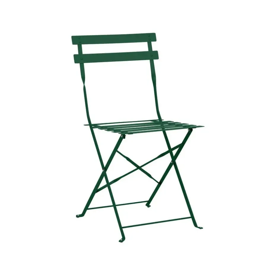 FIORI - Bistroset voor 2 - Donkergroen - Staal