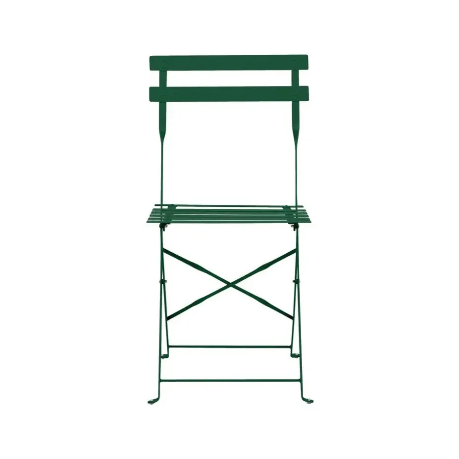 FIORI - Bistroset voor 2 - Donkergroen - Staal