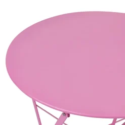 FIORI - Bistroset voor 2 - Roze - Staal