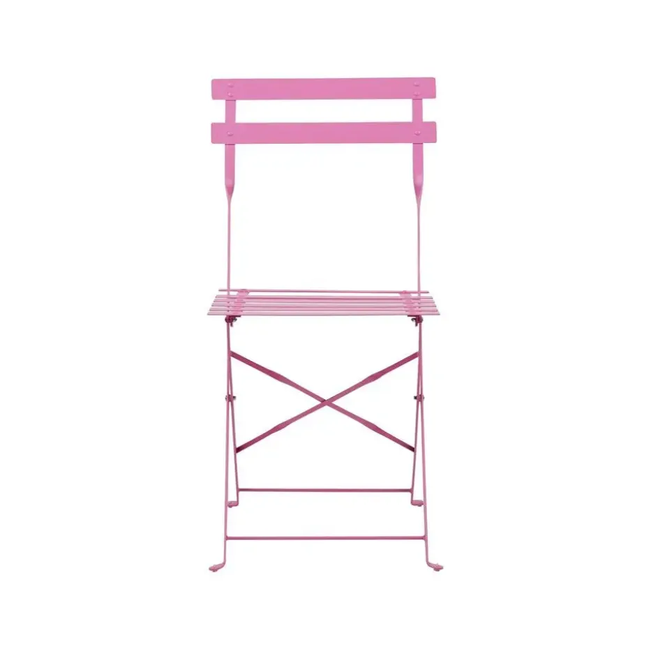 FIORI - Bistroset voor 2 - Roze - Staal