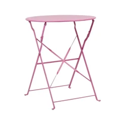 FIORI - Bistroset voor 2 - Roze - Staal