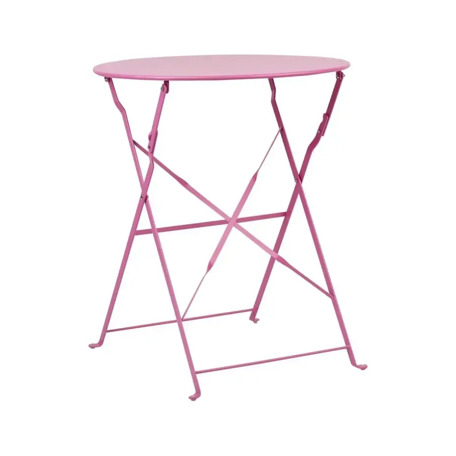 FIORI - Bistroset voor 2 - Roze - Staal