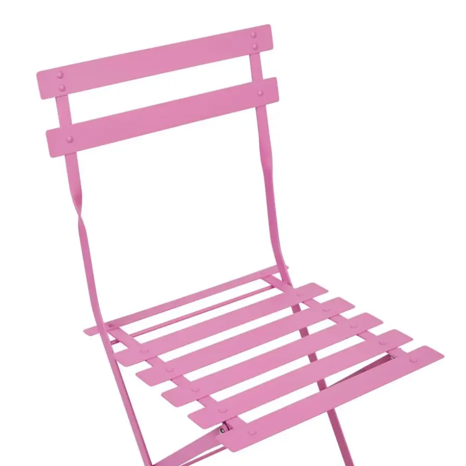 FIORI - Bistroset voor 2 - Roze - Staal