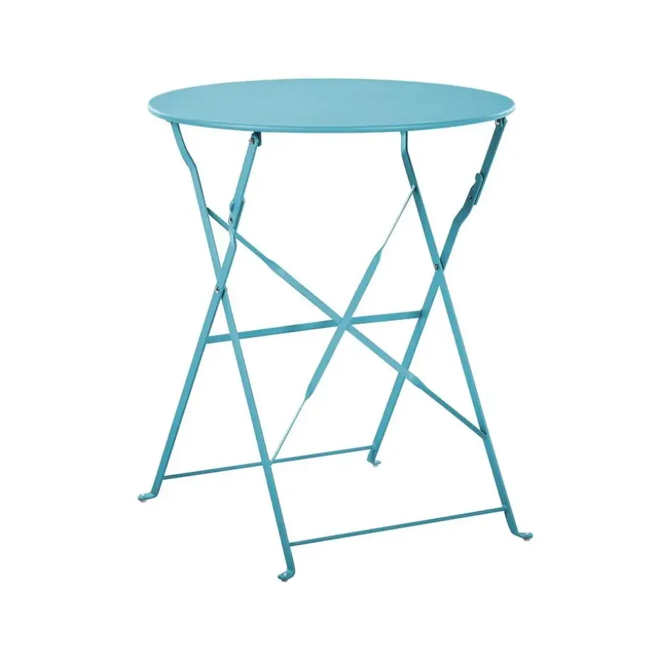 FIORI - Bistroset voor 2 - Zeeblauw - Staal