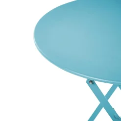 FIORI - Bistroset voor 2 - Zeeblauw - Staal