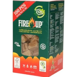 Fire-up Barbecue aanmaakblokjes - 100x - reukloos - BBQ