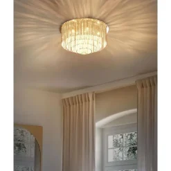 FIRVIDA - Kroonluchter - Zilver - Metaal