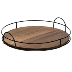 5Five Dienblad/serveerblad Bilbao - Acacia hout - D34 cm