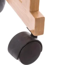 5Five Doucherekje/badkamerrekje - bamboe - 3 lagen