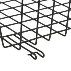 5Five Hangmand voor kast - metaal - 31 x 31 x 12 cm - zwart