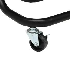 5Five Keuken/badkamer opberg trolley - 3 laags - zwart