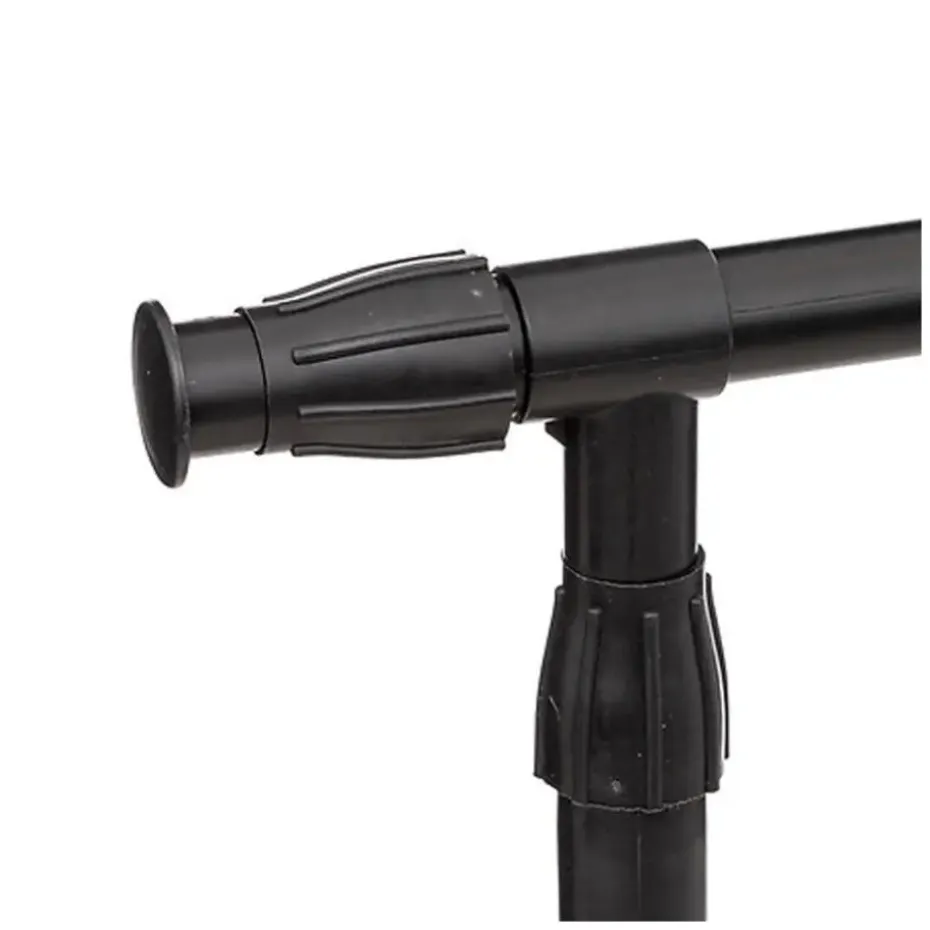 5Five Kledingrek - zwart - metaal - 145 x 41 x 160 cm - staand