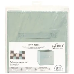 5Five Opbergmand/kastmand Square Box - 31 x 31 x 31 cm