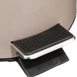 5Five Pedaalemmer - taupe - metaal - 3L - 17 x 25 cm - toilet