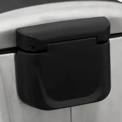 5Five Prullenbak/pedaalemmer Ariane - zilver - rvs metaal - 30L