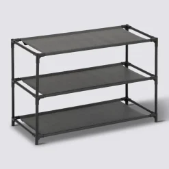 5Five Schoenenrek - 3-laags - metaal/kunststof - 57 x 25 x 39 cm