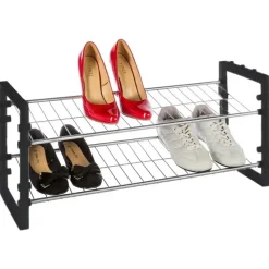 5Five Schoenenrek - stapelbaar - 6 paar schoenen - 50 x 19 x 67 cm