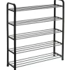 5five Schoenenrek - zilver/zwart - 15-paar - metaal-kunststof - 71x78cm