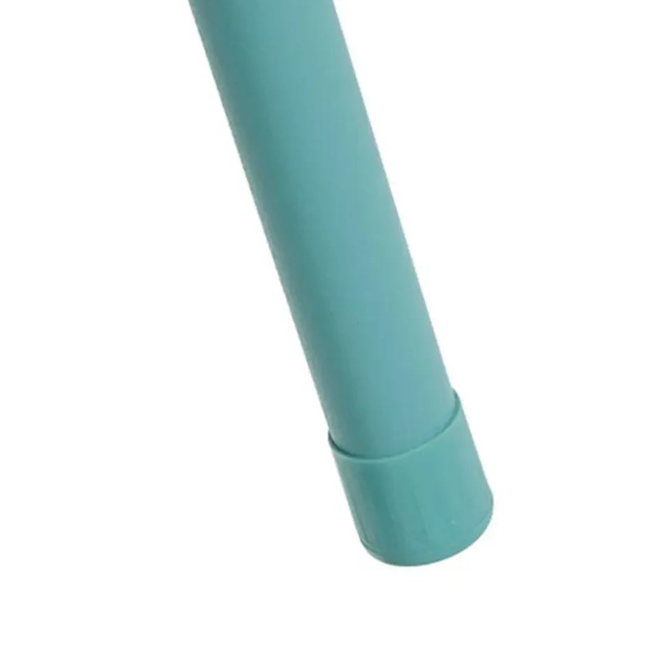 5Five Stapelbaar zit krukje - metaal/polyester - blauw