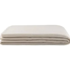 Fleeceplaid Basic - beige - 125x150 cm