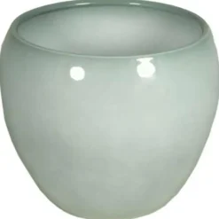 Floran Bloempot Rian - mistry groen - keramiek - 27 x 24 cm