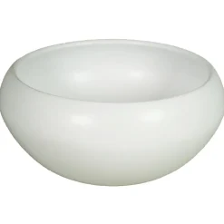 Floran Bloempot Rian - schaal - mat wit - keramiek - 30 x 13 cm