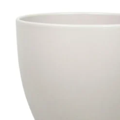 Floran Plantenpot - taupe - mat - keramiek - 32 x 27 cm