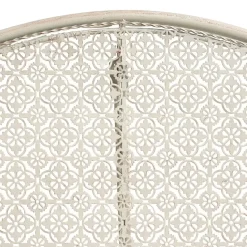 FOLELLI - Tuintafel - Lichtbeige - IJzer