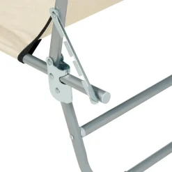 FOLIGNO - Strandstoel - Crème - Polyester