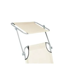 FOLIGNO - Strandstoel - Crème - Polyester