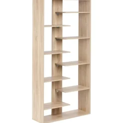 FONTAS - Boekenkast - Lichtbruin - Spaanplaat