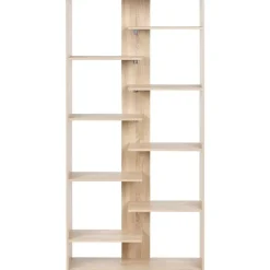 FONTAS - Boekenkast - Lichtbruin - Spaanplaat