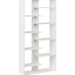 FONTAS - Boekenkast - Wit - Spaanplaat