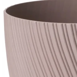 Form Plastic Plantenpot - kunststof - beige - D27 x H24 cm