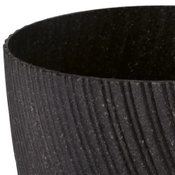 Form Plastic Plantenpot - kunststof - zwart - D27 x H23 cm