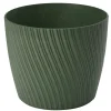 Form Plastic Plantenpot - kunststof - donkergroen - D23 x H20 cm